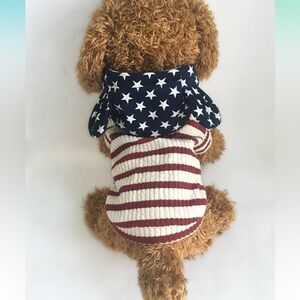 NEW 🇺🇸 Stars and Stripes Dog/Cat lightweight shirt